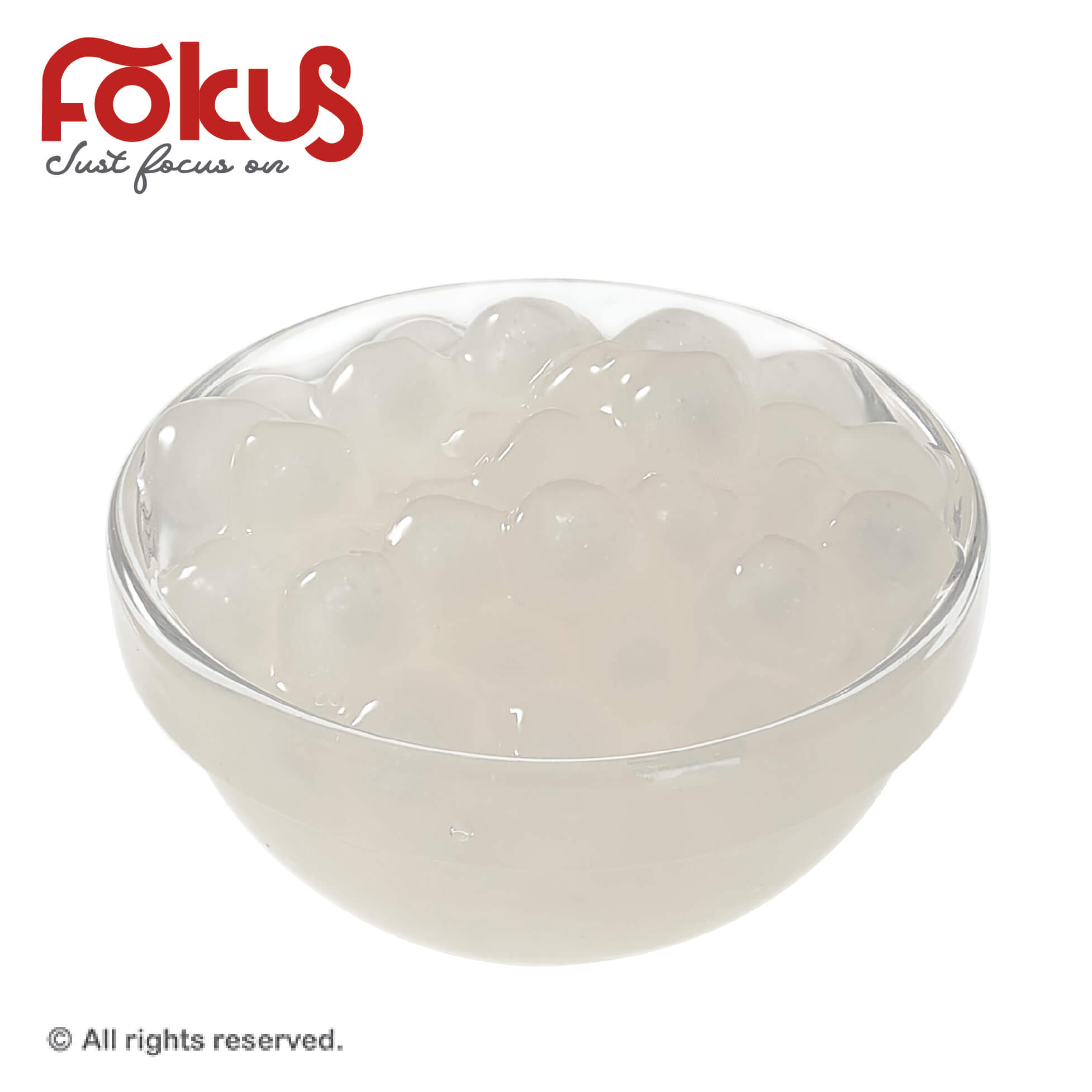 Wholesale lychee crystal boba pearls – chewy, fruity bubble tea ingredient supplied globally to cafés, restaurants, and bars